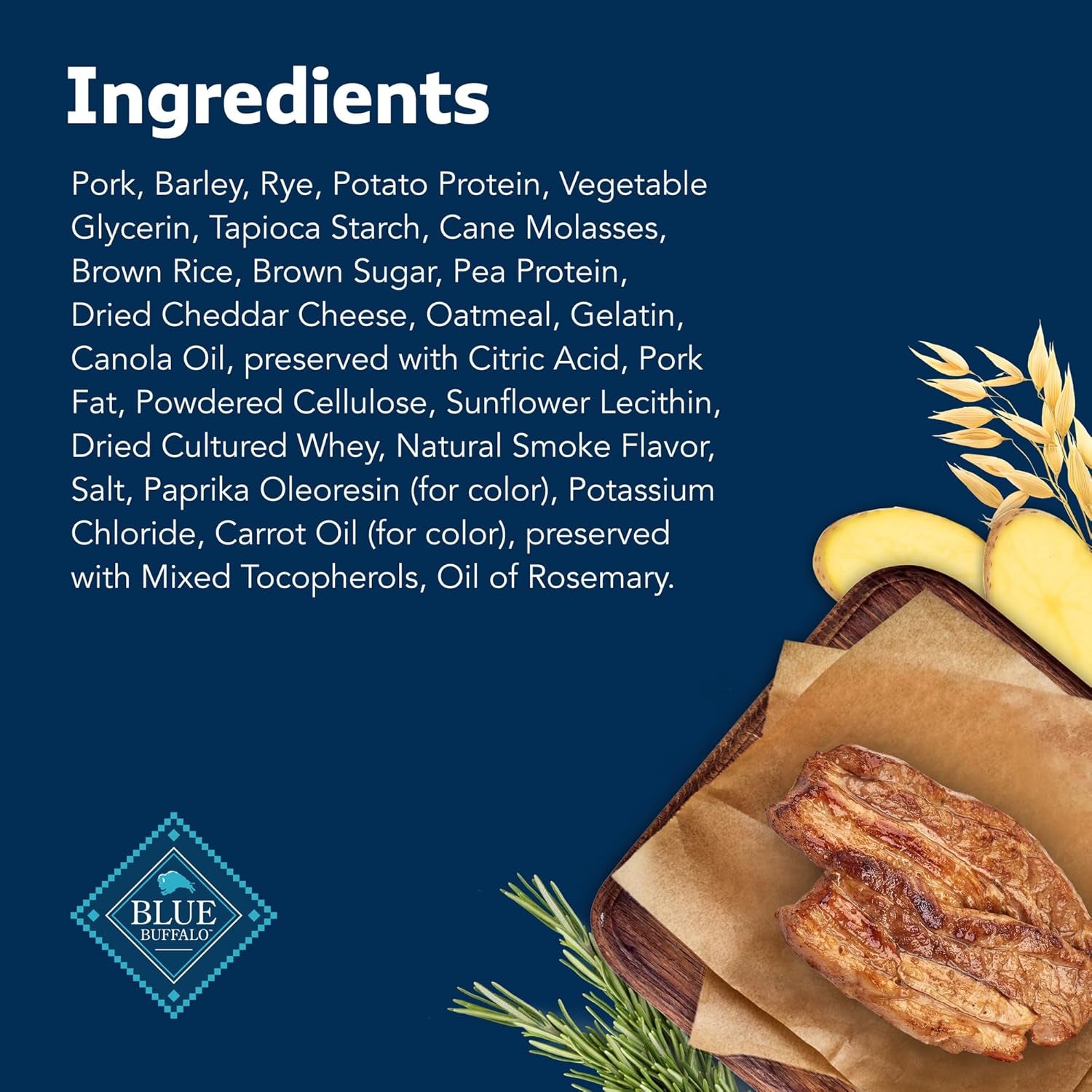 Sizzlers Bacon-Style Dog Treats with Real USA Pork, Cheddar Flavor, 15-Oz Bag